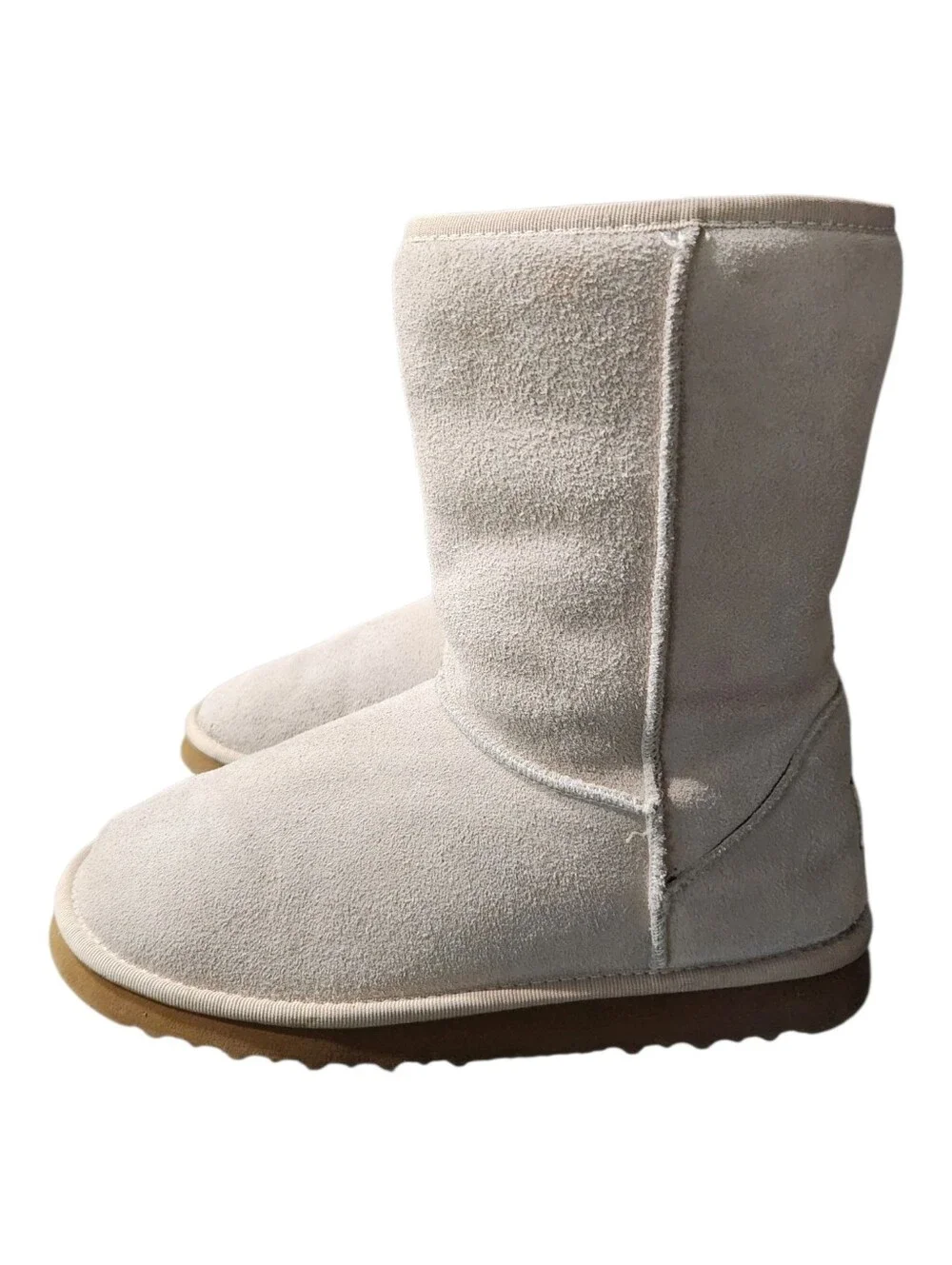 Vintage UGG Australia Classic Tall Suede Shearling Boots Size 10 (Style 5825)